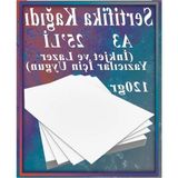 Frefly Store A3 Boyutunda Kalın Fotokopi Kağıdı, 120 Gr, 25 Adet