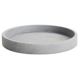 Frefly Store Açık Gri Saksı Altlığı, 15 cm Çapında Pratik Kullanım