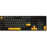 Frefly Store Akko 3108RF Black Gold Frost Pink Switch Kablosuz Ingilizce Mekanik Gaming Klavye
