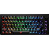 Frefly Store Akko Monsgeek M1 V5 He Black Transparent Astroaim Manyetik Switch 8k Hz Hall Effect Hotswap Rgb Kablosuz Ingilizce Gaming Klavye