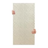 Frefly Store Akustik Keçe Panel, Dalgalı Desen, 52X98 Cm, 10 Adet - Ahşap