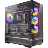 Frefly Store Antec C7 Argb Mid-Tower E-Atx Pc Kasası, 4X120MM Argb Fan, Dikey Gpu, Tip-C 10GBPS, 360MM Radyatör, Temperli Cam - 130 W