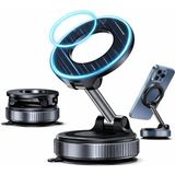 Frefly Store Araç Içi Telefon Tutucu Magsafe Vakumlu 360° Dönebilir, Mükemmel Tutunma, Ultra Güçlü Vantuz Çift Mıknatıs, Magsafe iPhone Android Uyumlu, Araç,ev, Ofis, Spor Salonu