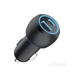 Frefly Store Araç Şarj Aleti Çakmaklık Type-C + USB Girişli 38W