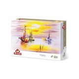 Frefly Store Art Puzzle Akşam Güneşi 500 Parça Puzzle