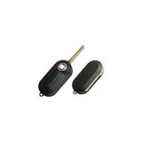 Frefly Store Autohan Keys Fiat Doblo, Linea, Punto Uyumlu 3 Tuşlu Uzaktan Kumanda Kabı, Siyah Anahtar Kabı