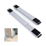Frefly Store Ayarlanabilir Eşya Kaydırma Aparatı, Metal, 2 Parça - 1BW-Beyaz