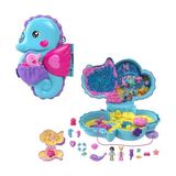 Frefly Store ™ Babam ve Ben™ Denizatı Çanta Babam ve Ben Denizatı Çanta, 2 Mikro Bebek, Evcil Hayvanlar ve 13 Aksesuar, 2'si 1 Arada Çanta ve Oyuncak ile Shani HWP03