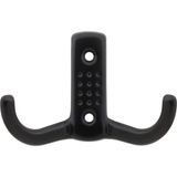 Frefly Store BADEM10 10 Adet Askı Noktalı Elbise Vestiyer Duvar Askısı Dolap Elbise Askılığı Mat Siyah Metal Askı - 00 Bordo