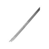 Frefly Store BADEM10 Tilki Kuyruğu Kılıç Et Kemik Kesme Testeresi Paslanmaz Çelik Bıçak Buz Kesme Bıçağı Ağzı Ucu 30 cm