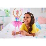 Frefly Store Barbıe™ Dreamtopıa Işıltılı Balerin™ Barbie Bebek | Sarışın Balerin Bebek | Sihirli Işık Özelliği HLC25