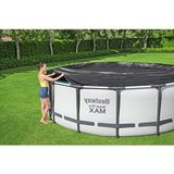 Frefly Store Bestway 5,49M Pvc Havuz Örtüsü 549 cm Çapındaki Yuvarlak Yer Üstü Havuzlar Için 555 cm Çap
