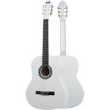 Frefly Store Beyaz Klasik Gitar Seti, 4/4 Boyut ve Ayarlanabilir Sap - 3 Renk Sunburst