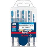 Frefly Store Bosch Professional Accessories 5x Expert Hex-9 Multiconstruction Delme Ucu Setleri (Beton, Yumuşak Döşemeler, Çelik, Yumuşak Ahşap, Plastik, 4-8 Mm, Aksesuar Döner Matkap/vidalamalar)