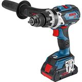 Frefly Store Bosch Professional Gsb 18V-110 C Akülü Darbeli Delme Vidalama Makinesi (18 Volt, 2 x 5,0 Ah Akü, Şarj Cihazı, Yumuşak/sert Tork: 47/85 Nm; L-Boxx Çanta)