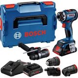 Frefly Store Bosch Professional Gsr 18V-90 Fc Akülü Delme Vidalama (2 x 4.0 Ah Procore; L-Boxx)