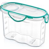 Frefly Store Buffer® Kilitli Kapaklı Contalı Hava,su Sıvı Geçirmez 1,2 Litre Erzak Saklama KABI-SA580 - Abanoz