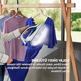 Frefly Store Buhar Kazanlı Ütü, 3000 Watt Gücüyle Sürekli ve Şok Buhar Ile Hızlı Kırışıklık Giderme
