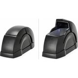 Frefly Store Busstier Araç Içi Kapaklı Oto Küllük Açılır Kapanır Tasarım Koku Yayılımını Azaltmaya Yardımcı Pratik Temizlik Dayanıklı Gövde Şık Araç Aksesuarı - 1BW-Beyaz