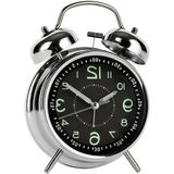 Frefly Store Büyük Boy Nostaljik Analog Çalar Saat - Fosforlu Işıklı