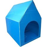 Frefly Store Büyük Boy Plastik Kedi-Köpek Kulübesi, Dayanıklı Malzeme