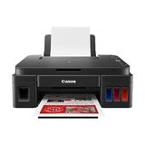 Frefly Store Canon Pixma G3410 Wi-Fi + Tarayıcı + Fotokopi Renkli Çok Fonksiyonlu Tanklı Mürekkep Püskürtmeli Yazıcı - Ahşap - Bej - Siyah