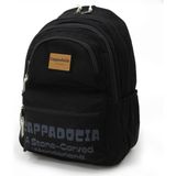 Frefly Store Cappadocia Vintage 4007 Olympos Sırt Okul Seyahat Günlük Spor 15.6 Inç Laptop Notebook Laptop Çantası (Siyah)