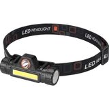 Frefly Store Cata 200 Lümen Mir LED Kafa Feneri Mini LED Far USB Şarj Edilebilir Ayarlanabilir Açı Su Geçirmez Hafif Cob Kafa Lambası Dağ Tırmanışı Gece Balıkçılık [enerji Sınıfı A] - Ahşap - Bej - 1 Yaş