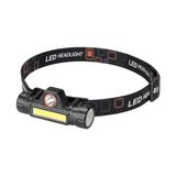 Frefly Store Cata 200 Lümen Mir LED Kafa Feneri Mini LED Far USB Şarj Edilebilir Ayarlanabilir Açı Su Geçirmez Hafif Cob Kafa Lambası Dağ Tırmanışı Gece Balıkçılık [enerji Sınıfı A] [enerji Sınıfı A]