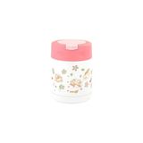 Frefly Store Çelik Içli Termos 350 ml Pembe Çelik Kaşık Ile TX-6129