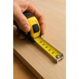 Frefly Store Çelik Şerit Metre, 5 Metre Uzunluk, 25 mm Genişlik, Otomatik Kilit - 0- Koyu Mavi