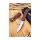 Frefly Store Ceviz Sap Kamp Çakısı Outdoor Piknik Çakısı Bahçe Çakısı (ÇKW-473)