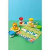 Frefly Store Childgen Doğal Oyun Hamuru - Mini-Cup Tilki ve Aslan 4X65GR (Ana Renkler)