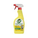 Frefly Store Cif Krem Sprey Ultra Yağ Çözücü Yüzey Temizleyici Limon 750 ml