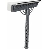Frefly Store Çift Taraflı Süngerli Cam Sil Aparatı 22 cm Çekçekli Temizlik Aleti Ergonomik Saplı Pencere Duşakabin Ayna Araç Camı Fayans Mermer Parlak Yüzeyler Için Iz Bırakmayan Pratik Silme Ekipmanı