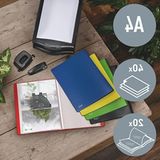 Frefly Store Co2 Nötr Recycle Sunum Dosyası, 40 Şeffaf Cep - 41 Delft Blue