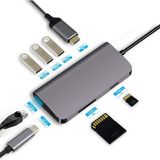 Frefly Store Codegen CDG-CNV40 Codegen USB 3.1 Type-C - 8in1 3xusb 3.0+Hdmı+Usb 3.1 Type-C + RJ45 Ethernet+ Sd/micro Sd Kart CDG-CNV40