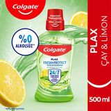 Frefly Store Colgate Plax Çay ve Limon Plağa Karşı Ağız Bakım Suyu 500 ml - 01