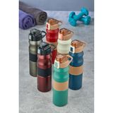 Frefly Store Cooker YK1204 Çelik Termos 680 ml Matara Kırmızı