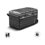 Frefly Store Coolist CLK120W 12/24V 220VOLT 114 Litre Tek Bölmeli Tekerlekli Outdoor Kompresörlü Oto Buzdolabı/dondurucu