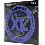 Frefly Store D'addario ECG25 Elektro Gitar Tel Seti, Chromes, Light Gauge (12-5 - 3 Renk Sunburst
