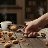 Frefly Store Deconox Paslanmaz Çelik Ceviz, Fındık ve Badem Kıracağı Pense Şeklinde | Ağır ve Yüksek Kaliteli Malzeme | Dayanıklı & Ergonomik Ceviz ve Fındık Kırıcı 17 cm