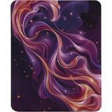 Frefly Store Desenli Kaymaz Tabanlı Bilgisayar Mouse Pad, Renkli Tasarım - Ahşap