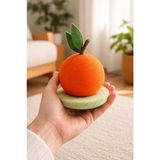 Frefly Store Doğal Jüt Halat Kaplama Kedi Tırmalama Topu, 17 cm Kaymaz Tabanlı
