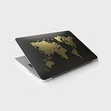 Frefly Store Dünya Haritası Temalı Laptop Sticker - 41 Delft Blue