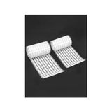 Frefly Store Dünya Magnet 50 Adet Arkası Yapışkanlı Yuvarlak Cırt Cırtlı Bant, Kaliteli Cırt Bant, Çap 1cm (Beyaz Renk)