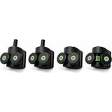 Frefly Store Duşakabin Tekerlek Seti 4 Adet (2 Üst + 2 Alt) 2x2 Sistem Uyumlu Kayar Cam Kapı Ray Tekerleri, Evrensel Yedek Parça, Sessiz ve Akıcı Kayma Performansı, Paslanmaya Dayanıklı - Adaçayı Yeşili