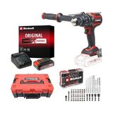 Frefly Store Einhell Tp-Cd 18/120 Li-I Bl Akülü Vidalama Seti (2,5 Ah Akü ve Şarj Cihazı, 39 Parça Uç Seti ve Çanta Dahildir)