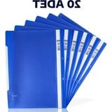 Frefly Store Ekonomik Kaliteli, 20 Adet Mavi Telli A4 Dosya - 41 Delft Blue