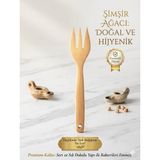 Frefly Store El Yapımı Şimşir Ağacı Mutfak Çatalı, Ahşap, Sağlıklı Malzeme, Makarna Servis Spatulası